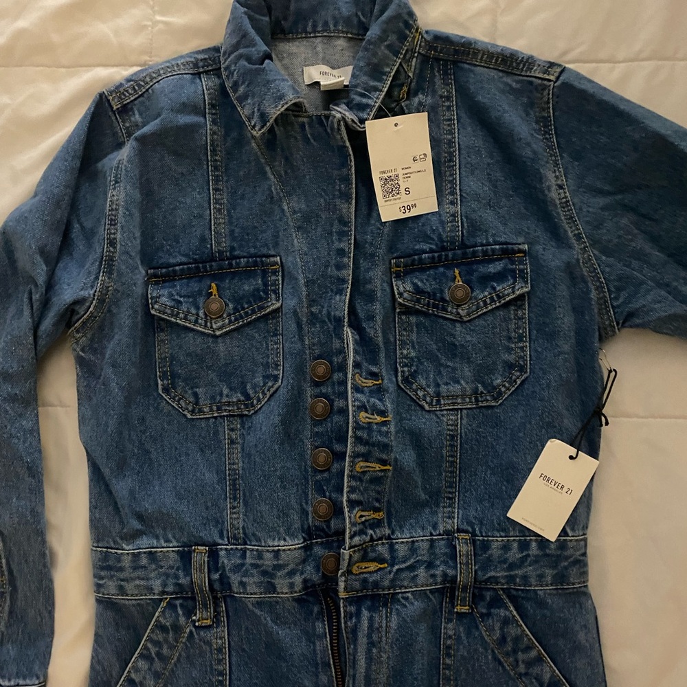 Denim jumpsuit